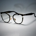 45376 Women Cat Eye Glasses Frames Optical EyeGlasses Fashion Metal Frame Prescription Eyewear Computer Glasses