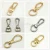 Import 45x20mm Claw Lobster Clasps, Swivel Trigger Clips Snap Loop, Belt Buckle Hoop,Keychain Strap Spring Hooks from China
