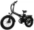 Import 48V Folding Electric Bike with down Tube Lithium Battery and Rear Hub Motor 7 Speed Disc Brake Aluminum Alloy Frame from China