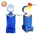 4KG Gold Silver Melting Furnace for Metal Casting Machinery