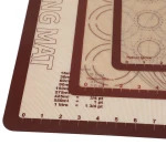 4Pcs Round Rectangle Silicone Baking Mat Liners Amazon Top Seller 2021 Kitchen Accessories Measurement Mat Dough Pastry Mats Pad