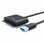 50CM USB 3.0 SATA 22 Pin data transfer power cable 7+15 Pin Serial  SATA male to female extension cable for 2.5 inch HDD SDD