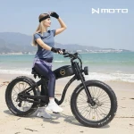 52V Cafe Racer electric bike fat tire, Electric vintage bike ,Retro Electric Bikes For Men Class 3