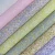 Import 54 inch (1.37m) New arrival beaded glitter PU leather for hairbows from China