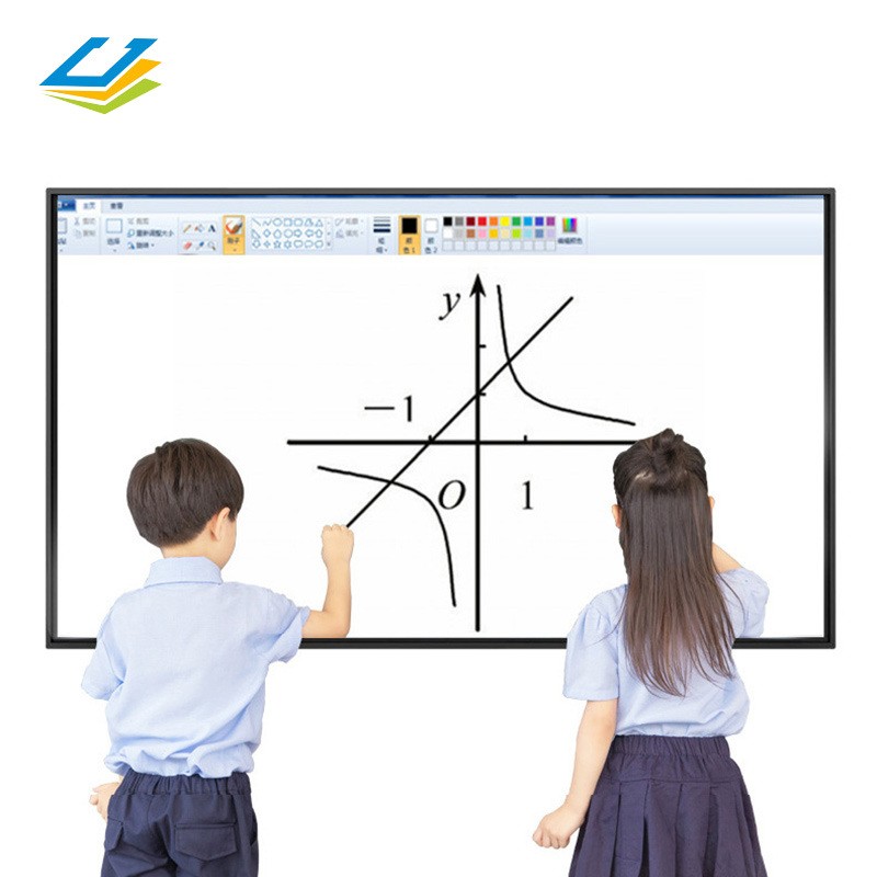 55/65/75 Inch Kindergarten Multimedia Teaching All-in-One Electronic Whiteboard Display Training Flexible Meeting Touch Screen