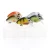 Import 5pcs 1.5g 3cm Mini Wobblers/Crankbait Fishing Lure Artificial Hard Floating bait lure fishing for Fish Bass Fishing Tackle from China