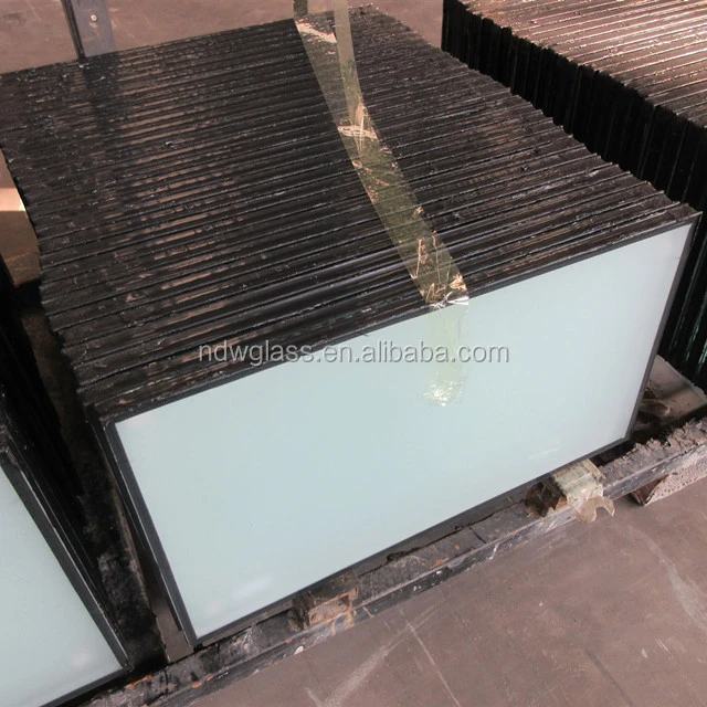 6 6 tinted tempered double wall insulated glass for building