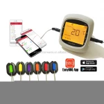 6 Channel Bluetooth Wireless Digital BBQ Meat Thermometer
