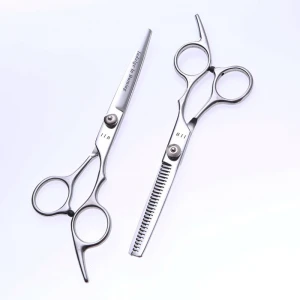 6 Inch Scissors Professional Stainless Steel Hair Scissors Set Salon Cutting/Thinning Hairdressing Shears Blade Styling Tools