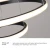 Import 60cm Contemporary Ceiling Ring Chandelier Light Led Circle Pendant Lamp Fancy Lighting Design from China