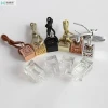 6ml Empty Car Diffuser Perfume Bottle With Wood Cap Hanging Corded Rope for Car Air Freshener