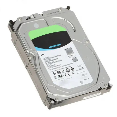 6tb Surveillance Hard Drive 256mb Sata 6.0gb/s 3.5" Internal Hard Drive St6000vx001 For Seagate Skyhawk