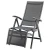 Import 7 Position Adjustable Back Outdoor Furniture Foldable Rattan Garden Chairs With Foot Rest from China