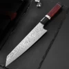 8 Inch Damascus Kitchen Knife Handmade VG10 Japanese Kiritsuke Kitchen Knife Gyuto Gift Box+Sheath Hot Damascus Steel Chef Knife