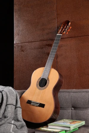 AAA Solid Cedar Top High Quality Concert Solid Wood Classical Guitars