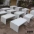 Import Acrylic solid surface composite marble top dining bar table from China