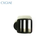 Adjustable bag adjuster custom ladder lock bag metal buckle for backpack