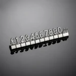 Adjustable Gold Mini 3D Metal Price Tag Display Rack for Jewelry Watches Perfume Bags Shoes Store Showcase for Small Spaces