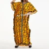 African fashion designs kaftan dress floral print