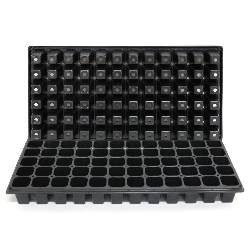 agricultural tray deep roots tray 72 holes seed germination growing tray