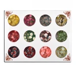 Aibeads Resin Filling Glitter Soft Clay  Mini Fruit Epoxy DIY Resin Jewelry Crystal Crafts Resin Mold Decorations