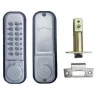 AJF High quality and security Mechanical push button outdoor keypad code door lock