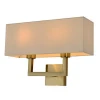  Express China Indoor Hotel Bedroom Bronze Color Square Shape Wall Lamps