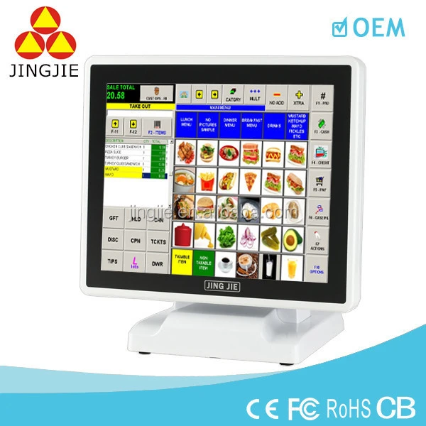 All in one POS System/Point of Sale/POS Terminal for restaurant JJ-8000P