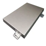 aluminium metal facade solid aluminum panel metal building materials