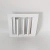 aluminum external vent with gravity grille air louver Rainproof and dustproof