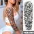 Import Amazon 2022 Latest Full Arm Body Art Arm Temporary Tattoo Sticker from China
