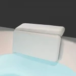 Amazon Hot Seller Luxury ECO Home Non Slip Waterproof  spa Bath Tub Pillow target With Suction Cups