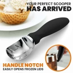 Amazon hot selling stainless steel tralve rolled ice cream spoon