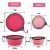 Import Amazon Top Seller Portable Sublimation Travel Silicone Collapsible Water Food Cat Pet Dog Bowl Feeder from China