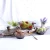 Amber transparent home creative ins net red dried fruit fruit and vegetable salad bowl glass dessert bowl with lid