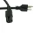 Import America standard 220v USA ac power cord free sample 3pin plug us 3 pin power cable for computer from China