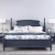 Import American bedroom soft all solid wood plank princess bed 1.8m double bed from China