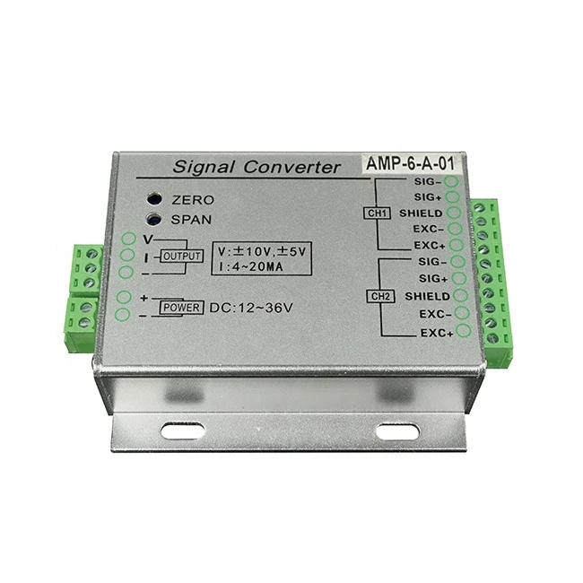 AMP-6-A-01 0-5v 0-10v analog signal Converter Sensor amplifier weight Transmitter