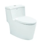 ANNWA Chinese Supply One-piece Toilet With PP Soft Close Toilet Seat aB13021