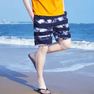 ANSZKTN Mens Shorts Men Summer Honolulu Swimwear Snack Board Surf MTB Beach Shorts Hombre Sauna Print Swim Short Pants For Men