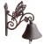Import Antique cast wrought iron butterfly doorbells decorative hanging doorbell from China