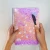 Import attractive colorful pvc liquid glitters school notebook cover from China