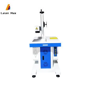 Automatic laser marking machine plastic alumina logo date radium  metal engraving machine inkjet printer labeling machine