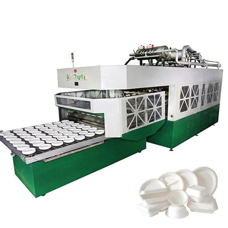 Automatic Molding Pulp Paper Box Tray Equipment / Industrial Packing Machinery