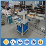 Automatic Two stations heat press machine garment embossing machine