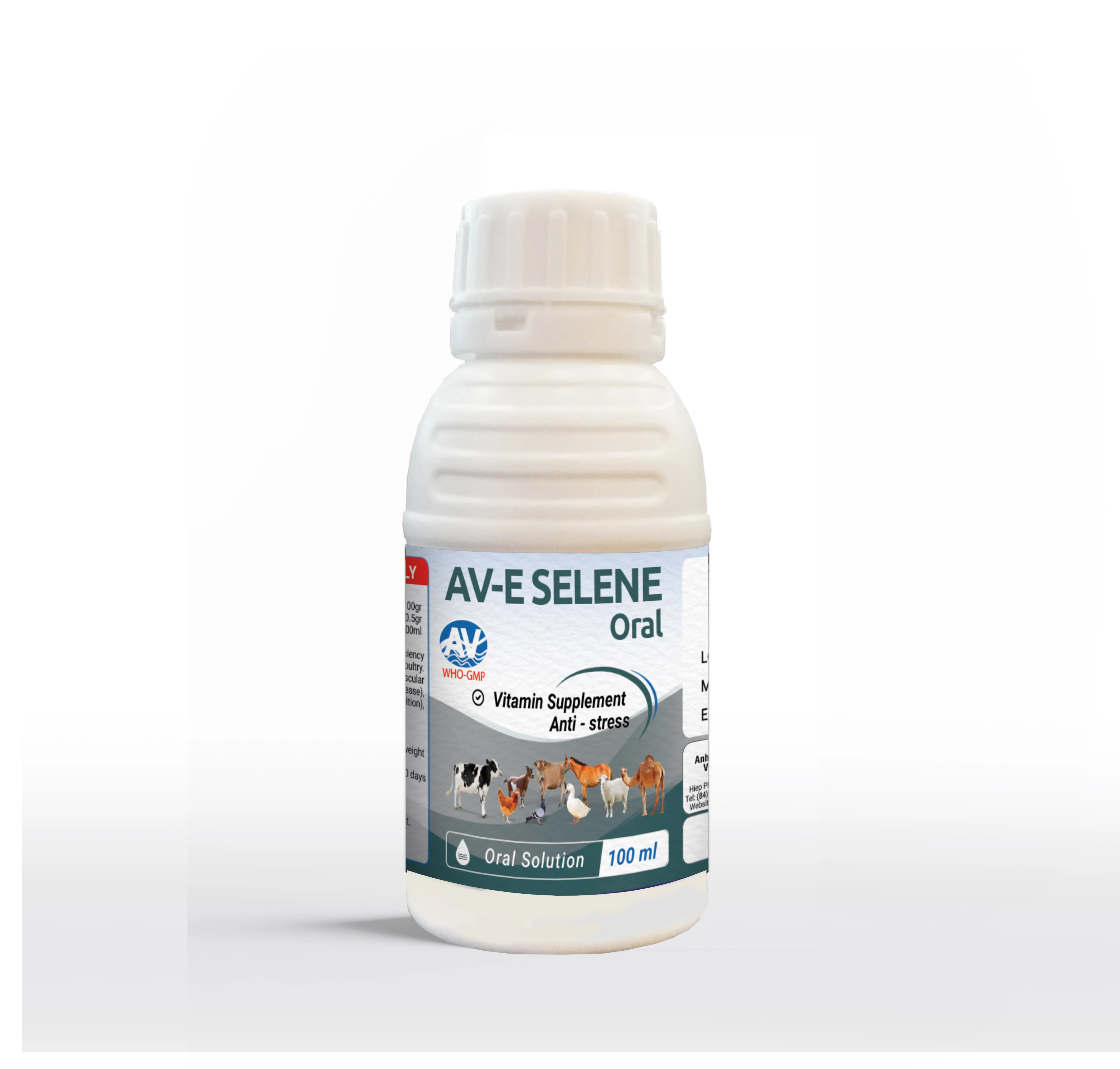 AV-E SELENE additional vitamin E selenium veterinary medicine oral liquid solution