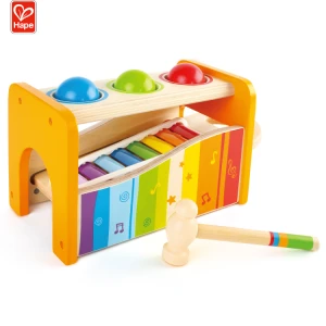 baby hand play musical  Wooden Educational baby Toys musical instruments for children