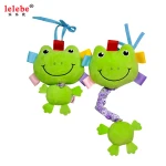 Baby hanging musical toy 2020 baby stroller crib cradle decoration toys plush animal soft comforter infant music baby toys