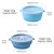 Import Baby Silicone Suction Cup Bowl Baby Non-slip Feeding Tableware Childrens Eating Training Bowl from China