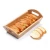 Import bamboo bread tray wooden bread box with FDA certificate,Buy bread box serving tray food tray with handles,bamboo bread tray from China